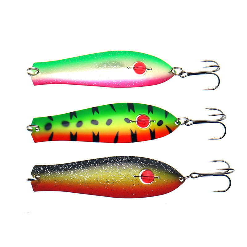 Fishing Lure Spoon - メタルジグスピナー スピニングフィッシングスプーン ルアー ハードベイト シンキングトローリングスプーンベイト 93mm