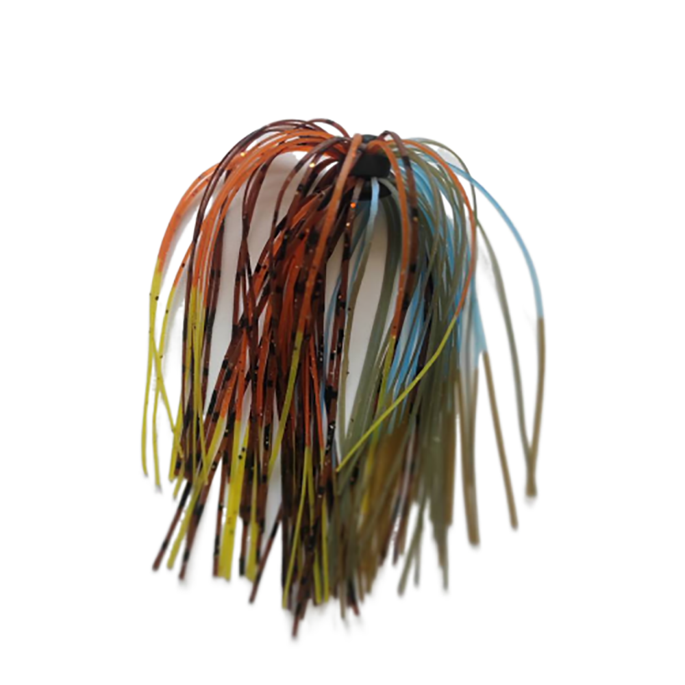 Fishing Lure Buzzbait - 8束50本入りシリコンジグスカート、バズベイト、スピナーベイト、ジグヘッド用釣りアクセサリー SA24