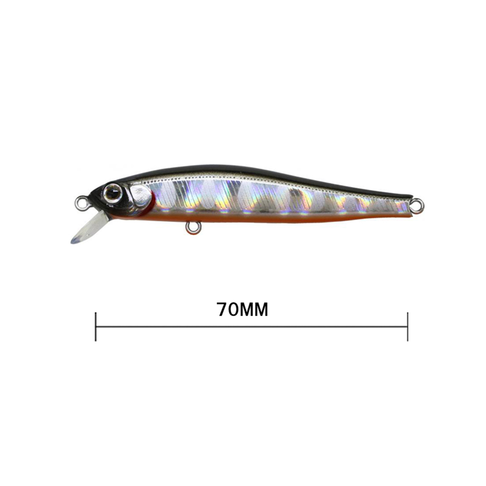 7 センチメートル 5.5 グラム釣りルアーミノーワブラーシ - Fishing Lure Jerkbait のレビューと価格