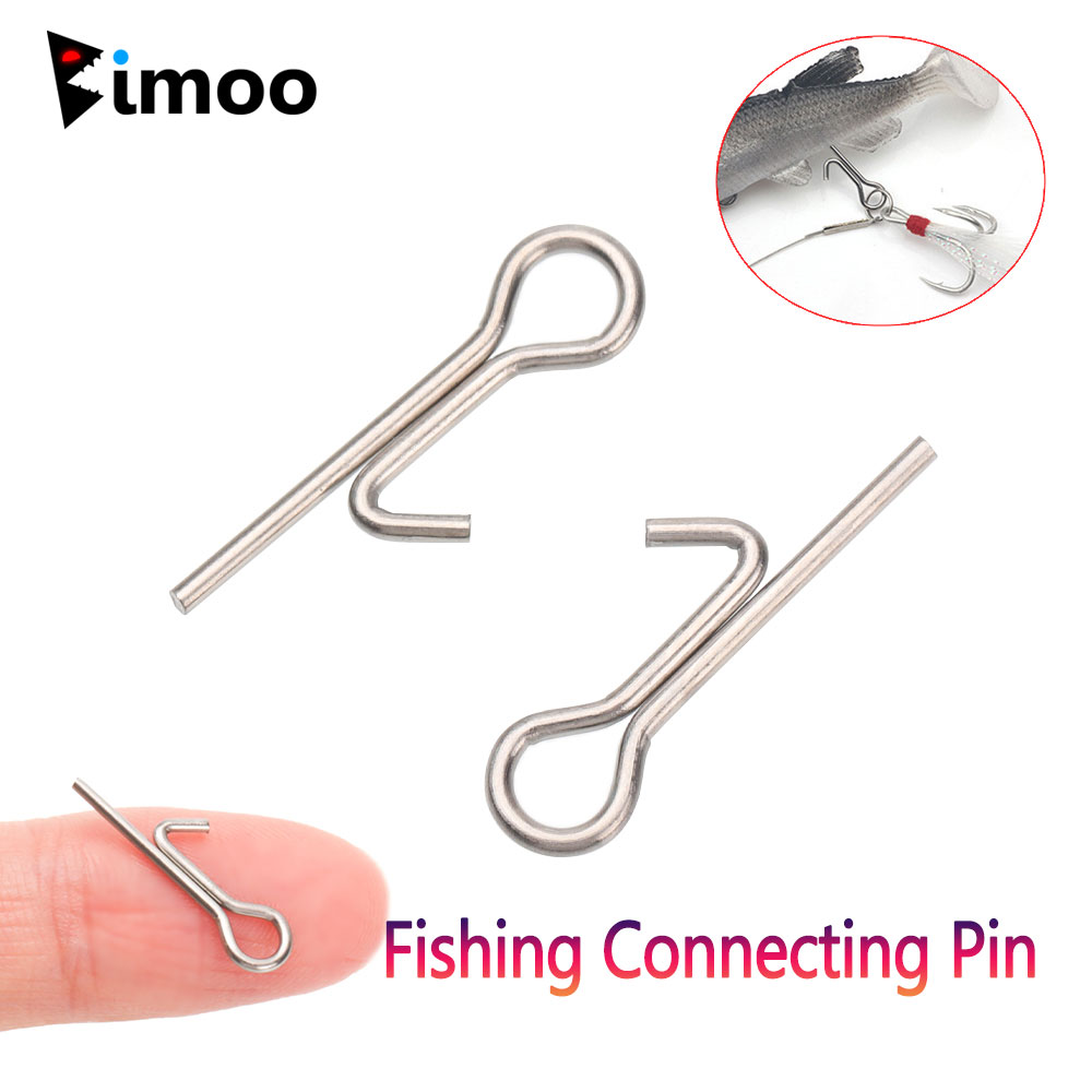 50/100 個釣り餌スティンガースパイクフック接続ピン針固 - Fishing Lure Accessories のレビューと価格