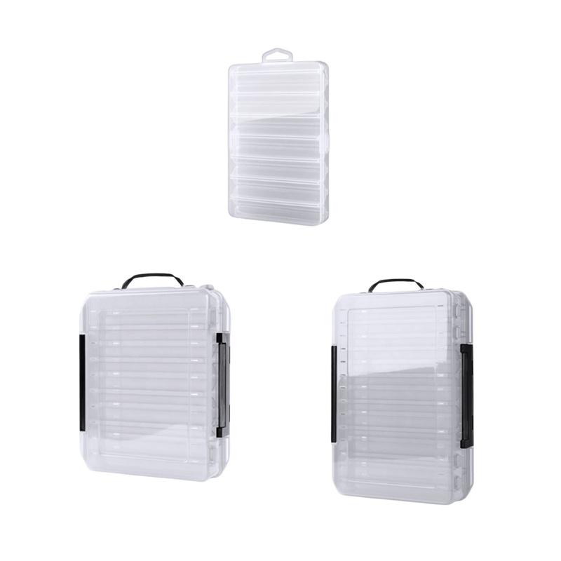 両面式の釣り道具箱。釣り用アクセサリー、工具、魚鉤、ルアー、 - Fishing Lure Accessories のレビューと価格