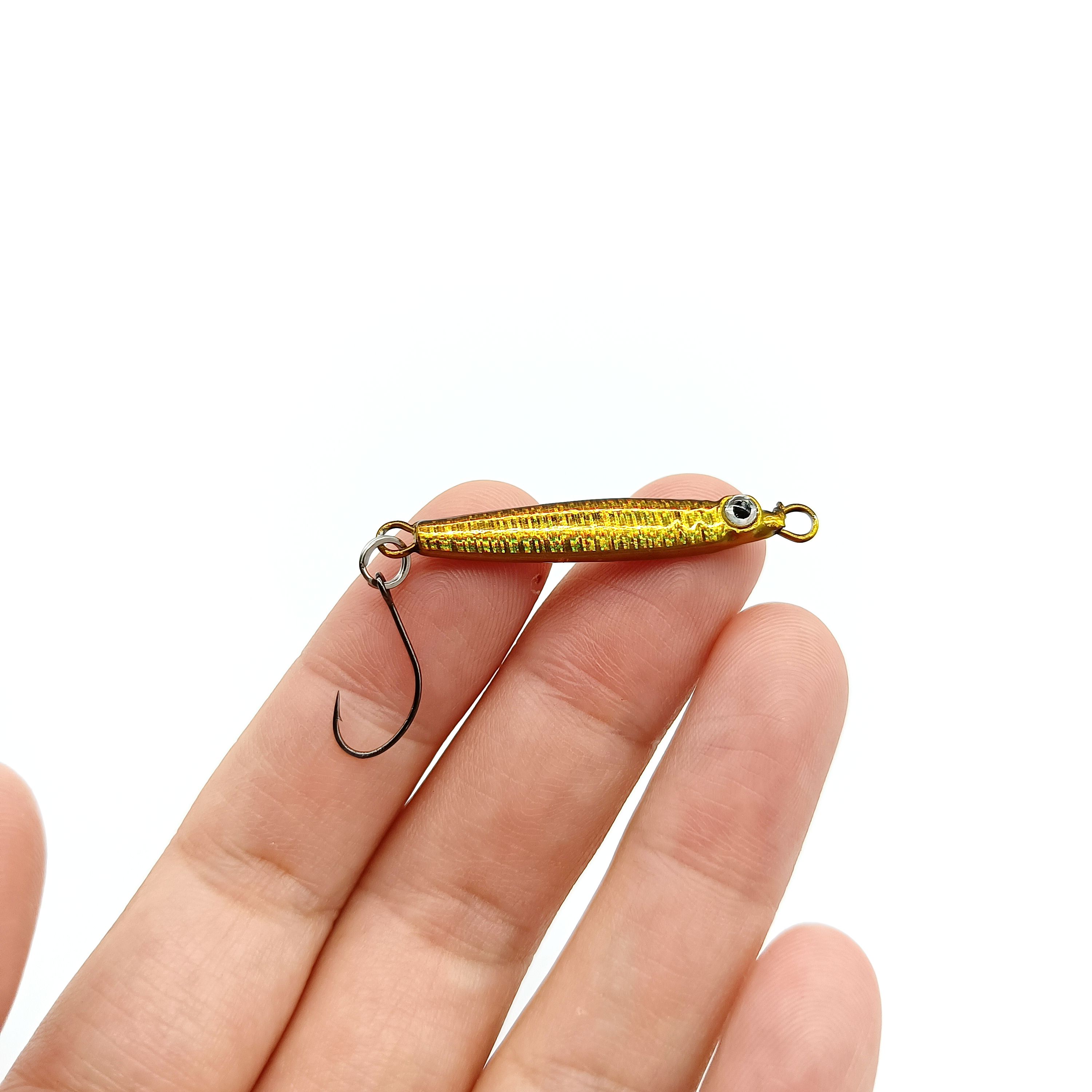 DUODUOYU 5 個ミニメタルジグ釣りルアー 3 グラム - Fishing Lure Spoon のレビューと価格