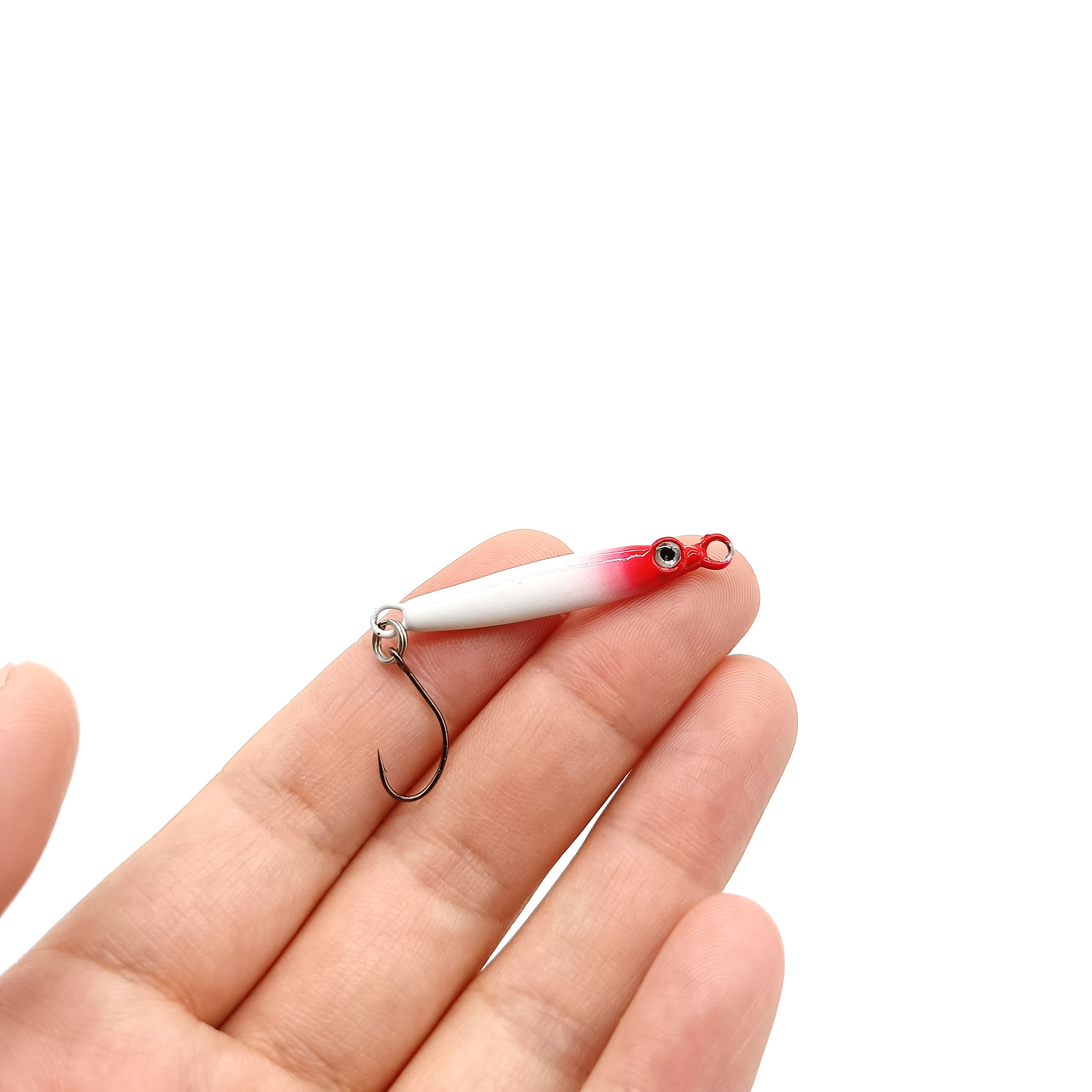 DUODUOYU 5 個ミニメタルジグ釣りルアー 3 グラム - Fishing Lure Spoon のレビューと価格