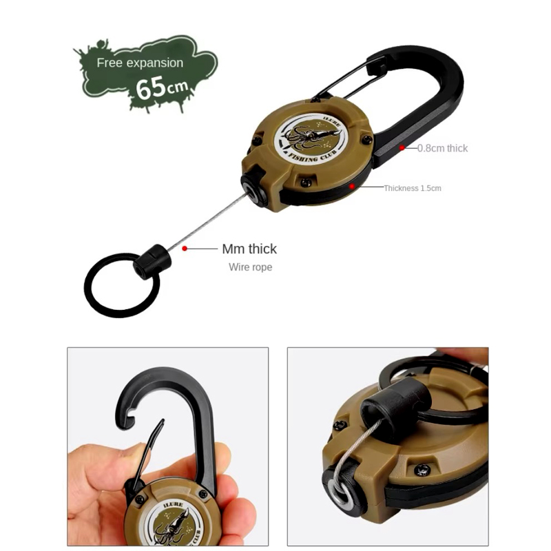 イカジグフックキャップとカラビナ釣りアクセサリーベイトプロテ - Fishing Lure Accessories のレビューと価格