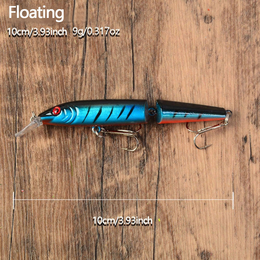 5個入りフローティングミノージャークベイトルアー、人工プラス - Fishing Lure Jerkbait のレビューと価格