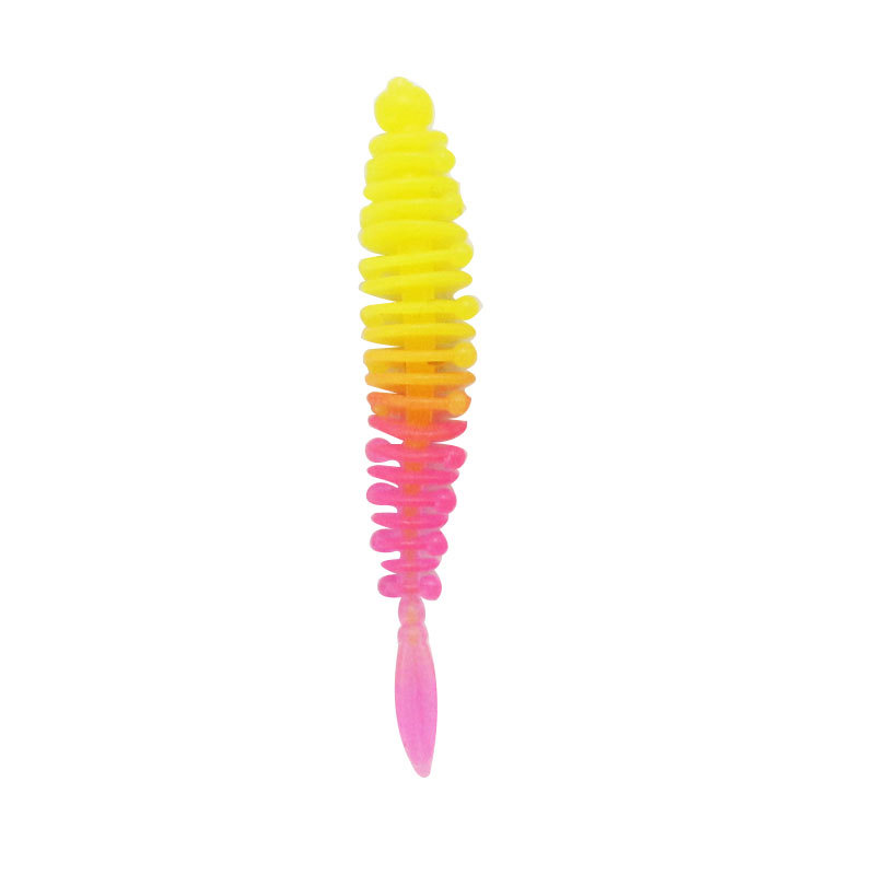 10 個釣りソフトルアージグトラウトワームソフト餌 5.5  - Fishing Lure Soft Plastic のレビューと価格