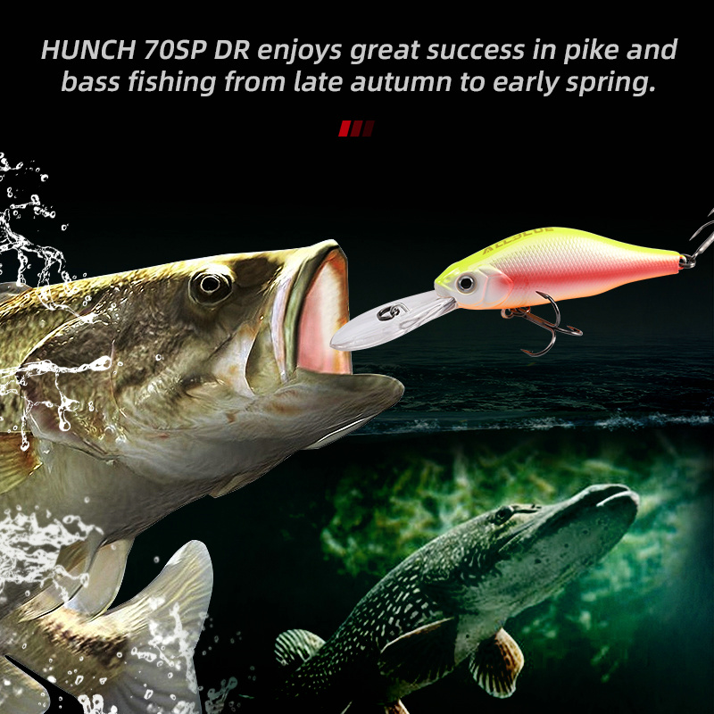 ALLBLUE HUNCH 70SP DR プロフェッショナ - Fishing Lure Spinnerbait のレビューと価格