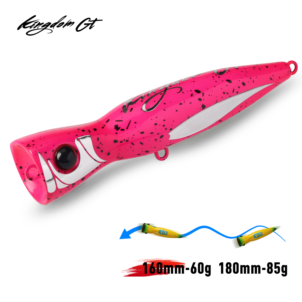 キングダムGTトップウォーターポッパーフィッシングルアー60 - Fishing Lure Buzzbait のレビューと価格