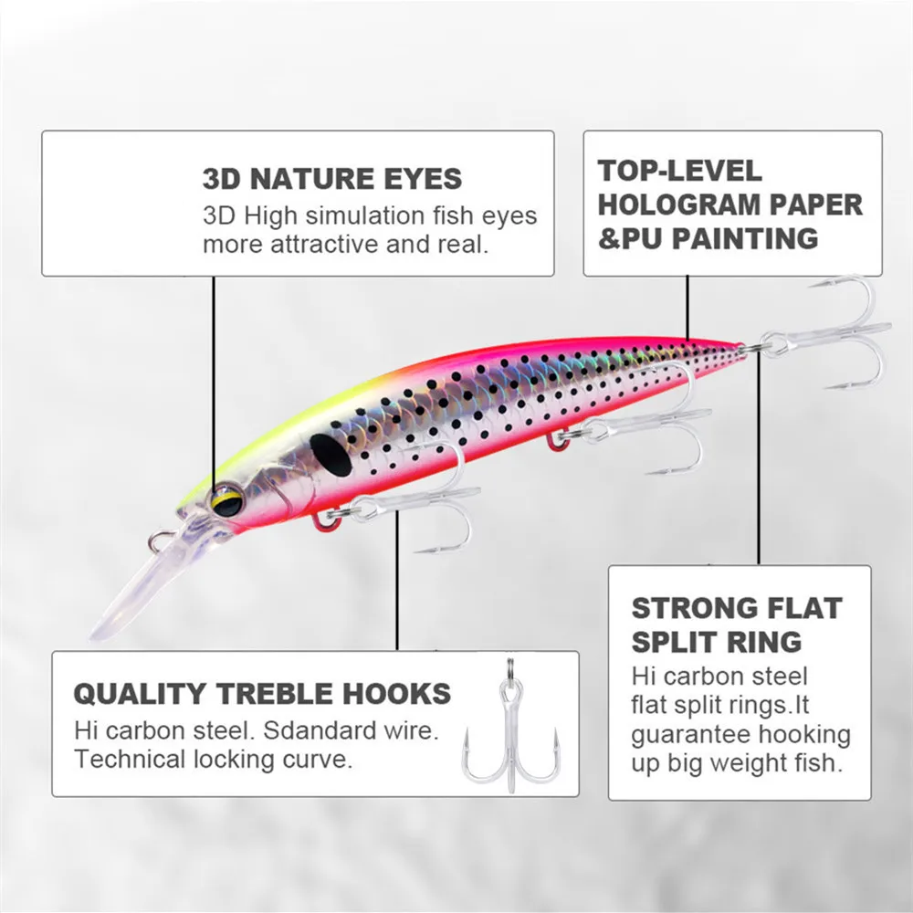 GREENSPIDER ヘビーウェイトミノー 110 ミリメ - Fishing Lure Jerkbait のレビューと価格