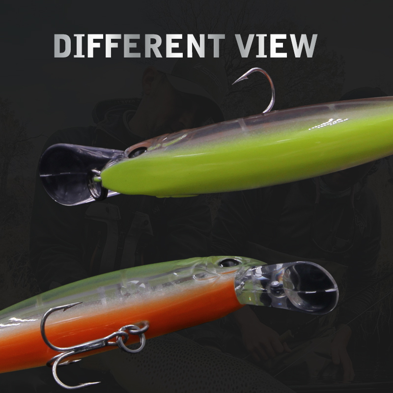 ウォブラー,クランクベイト,シャイナー,マスなどの魚を捕まえ - Fishing Lure Jerkbait のレビューと価格
