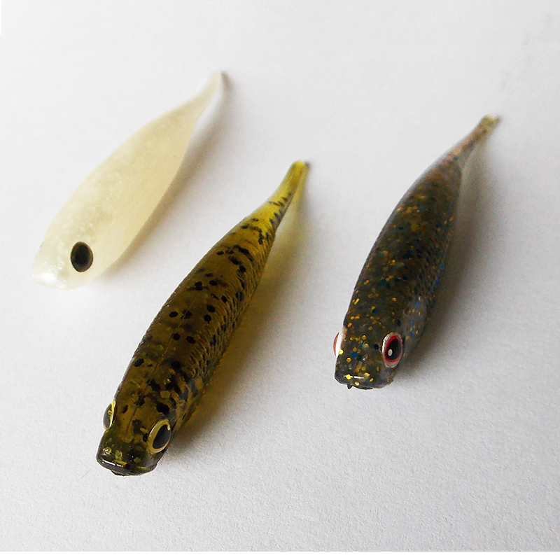 ESFISHING I 光沢のあるシャッド 10 個 70  - Fishing Lure Soft Plastic のレビューと価格